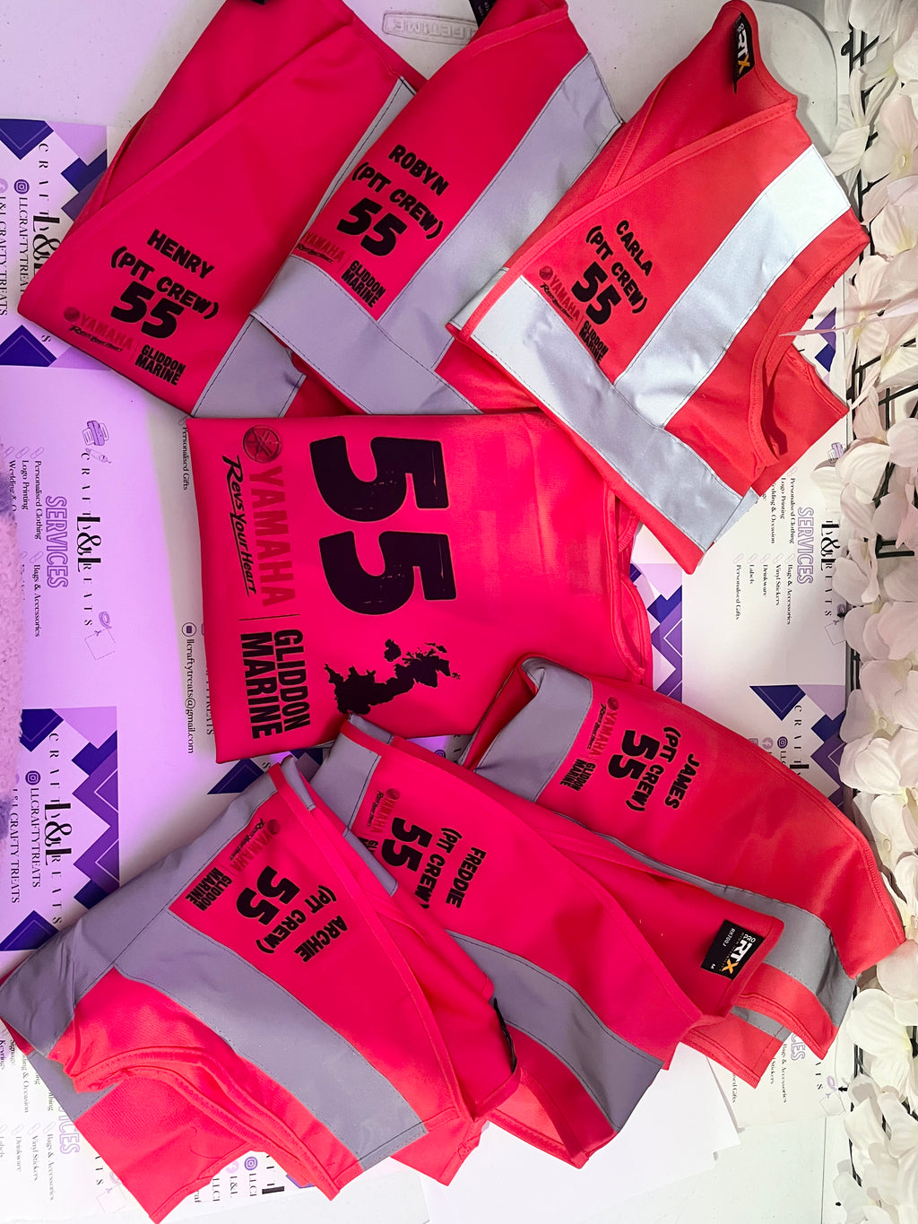Hi vis vests Adults