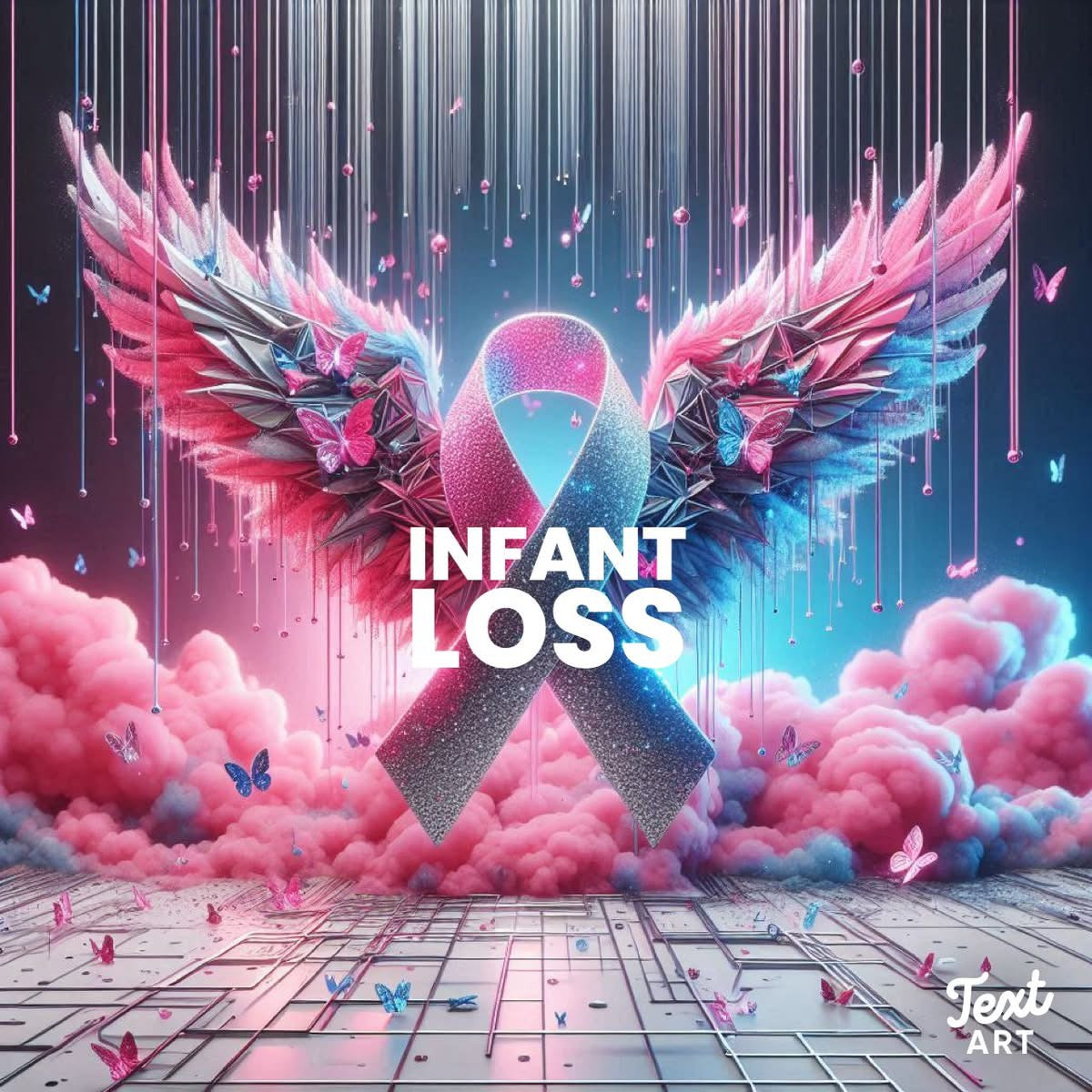 Pink and blue infant Loss