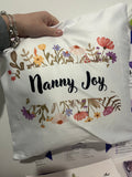 Our flower name cushion