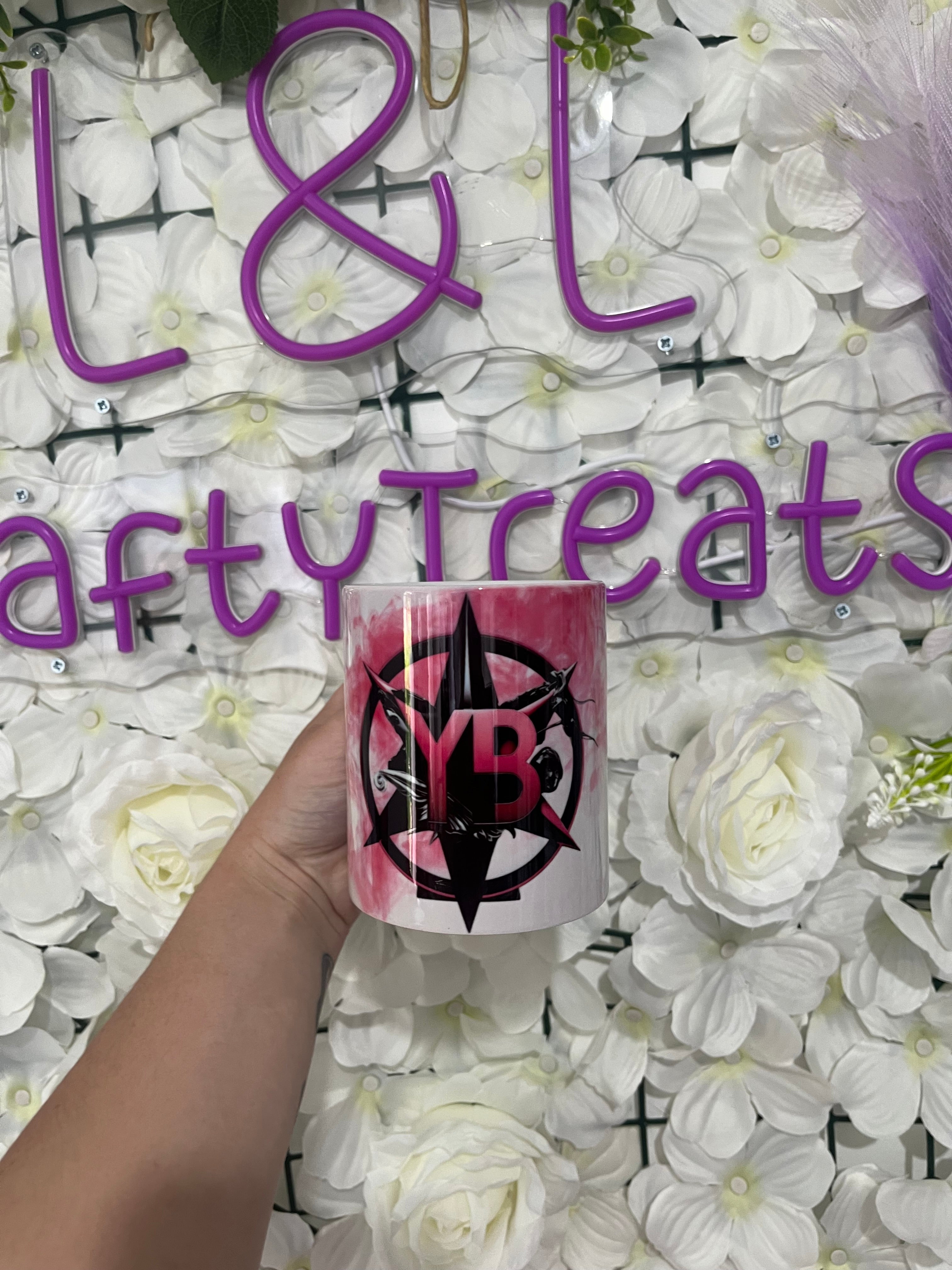 Pink YB logo