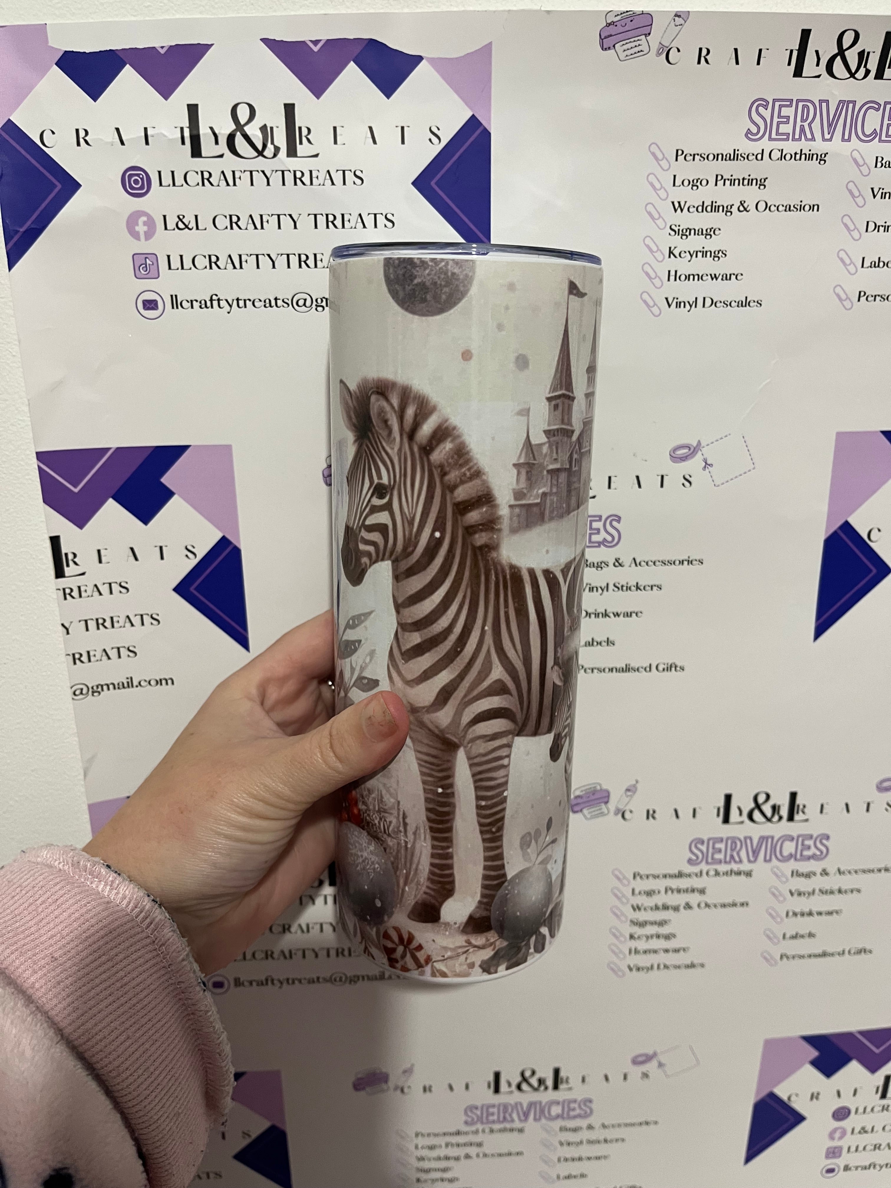 Christmas Zebra
