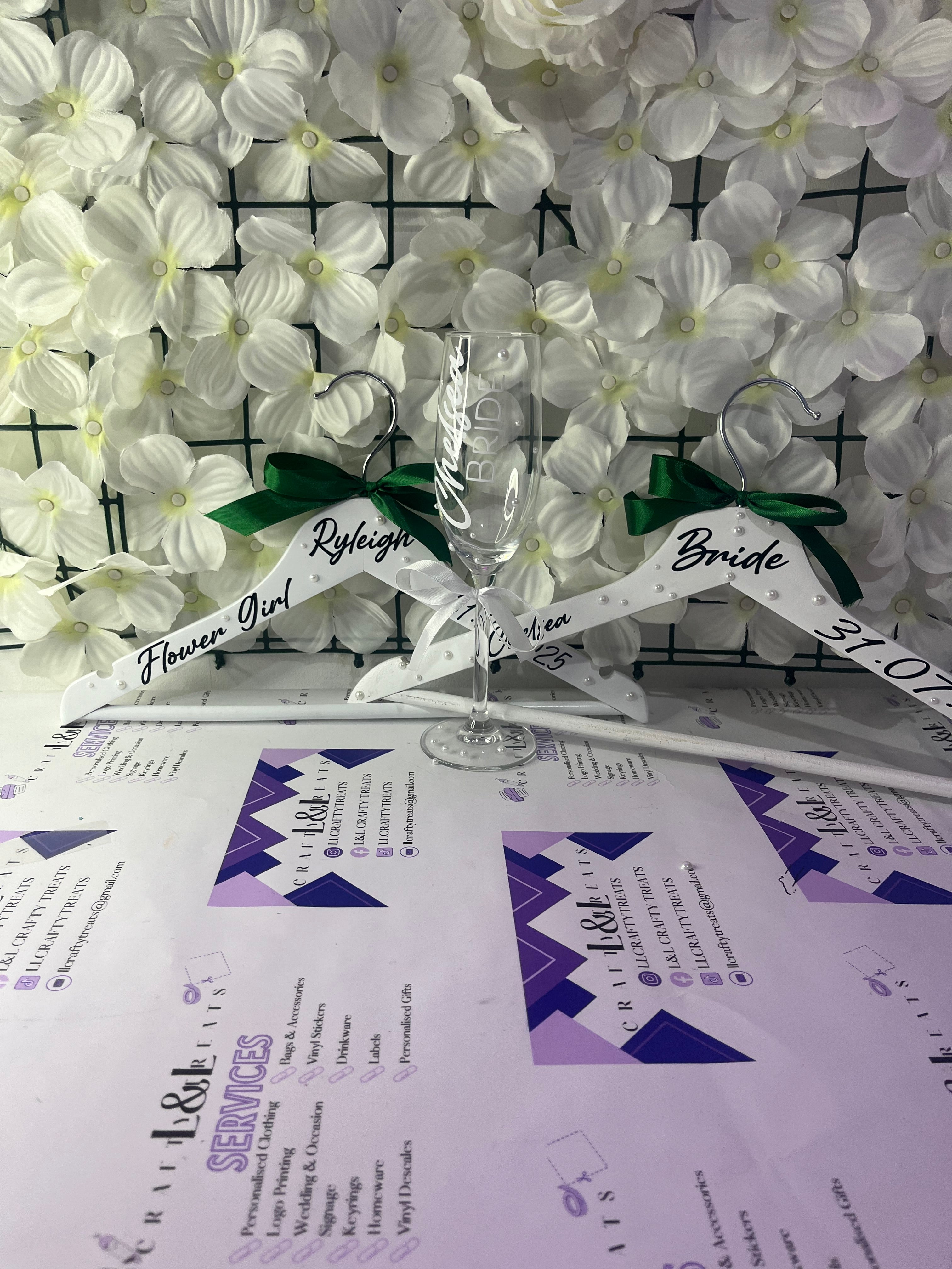 Personalised coat hangers