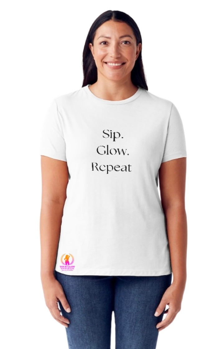 Sip glow repeat tops