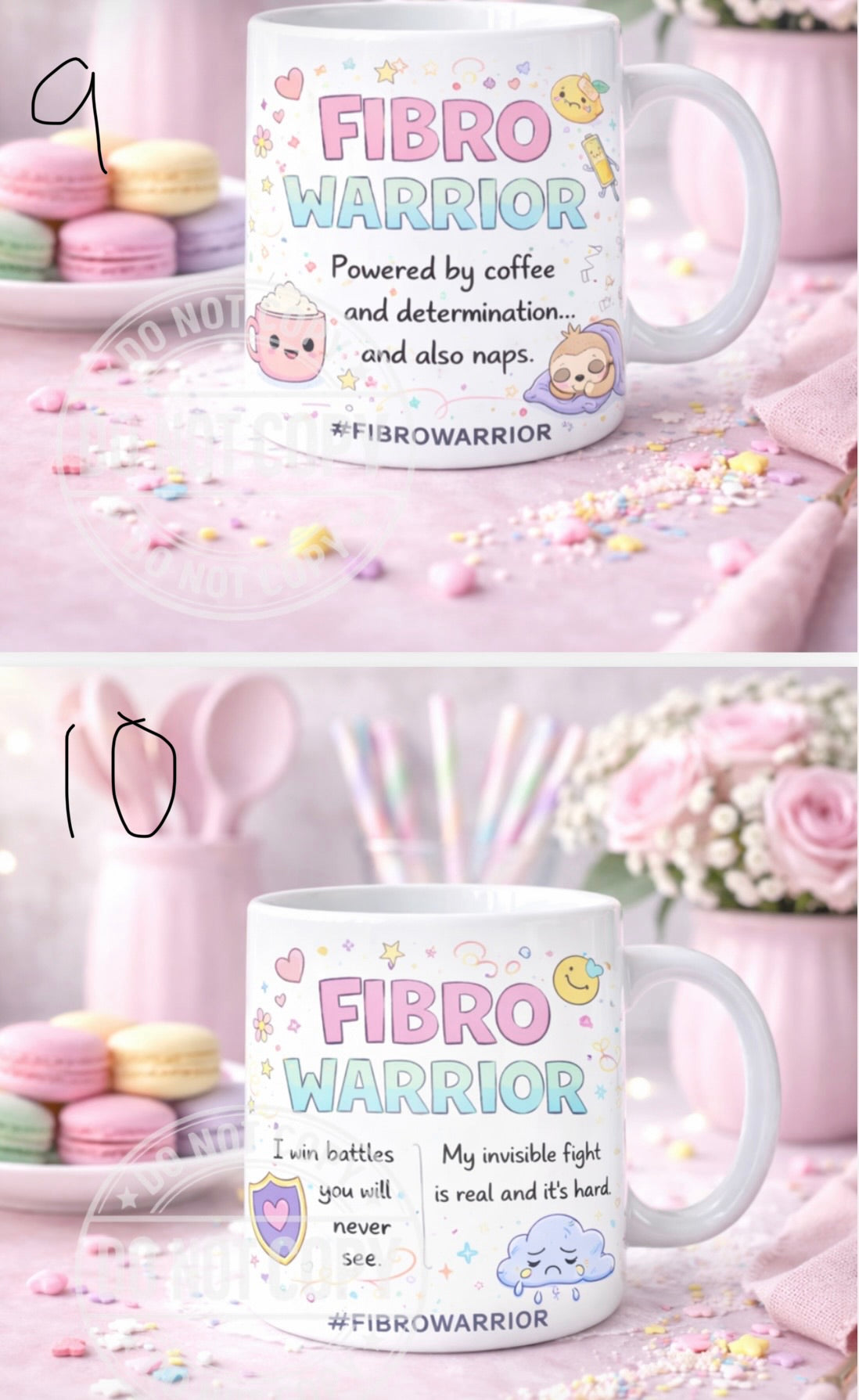 Fibro mugs