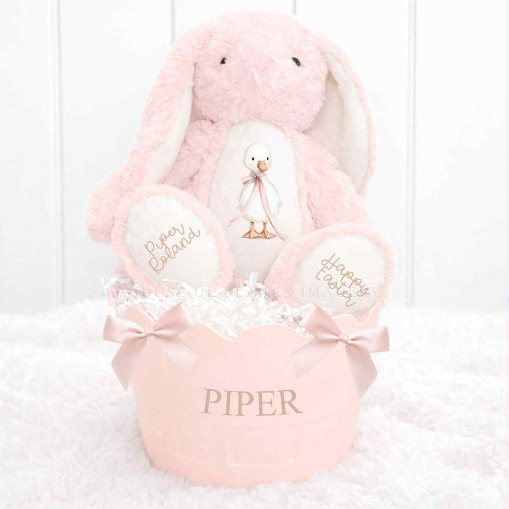 Basket & bunny set