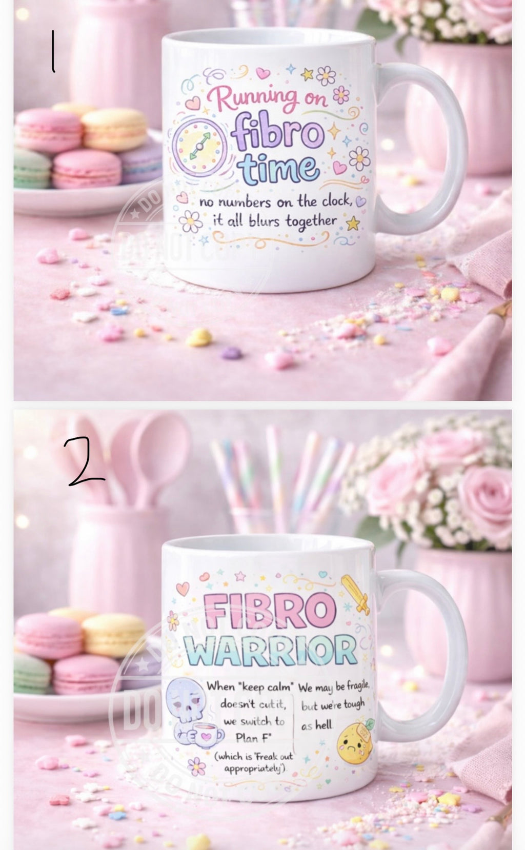 Fibro mugs