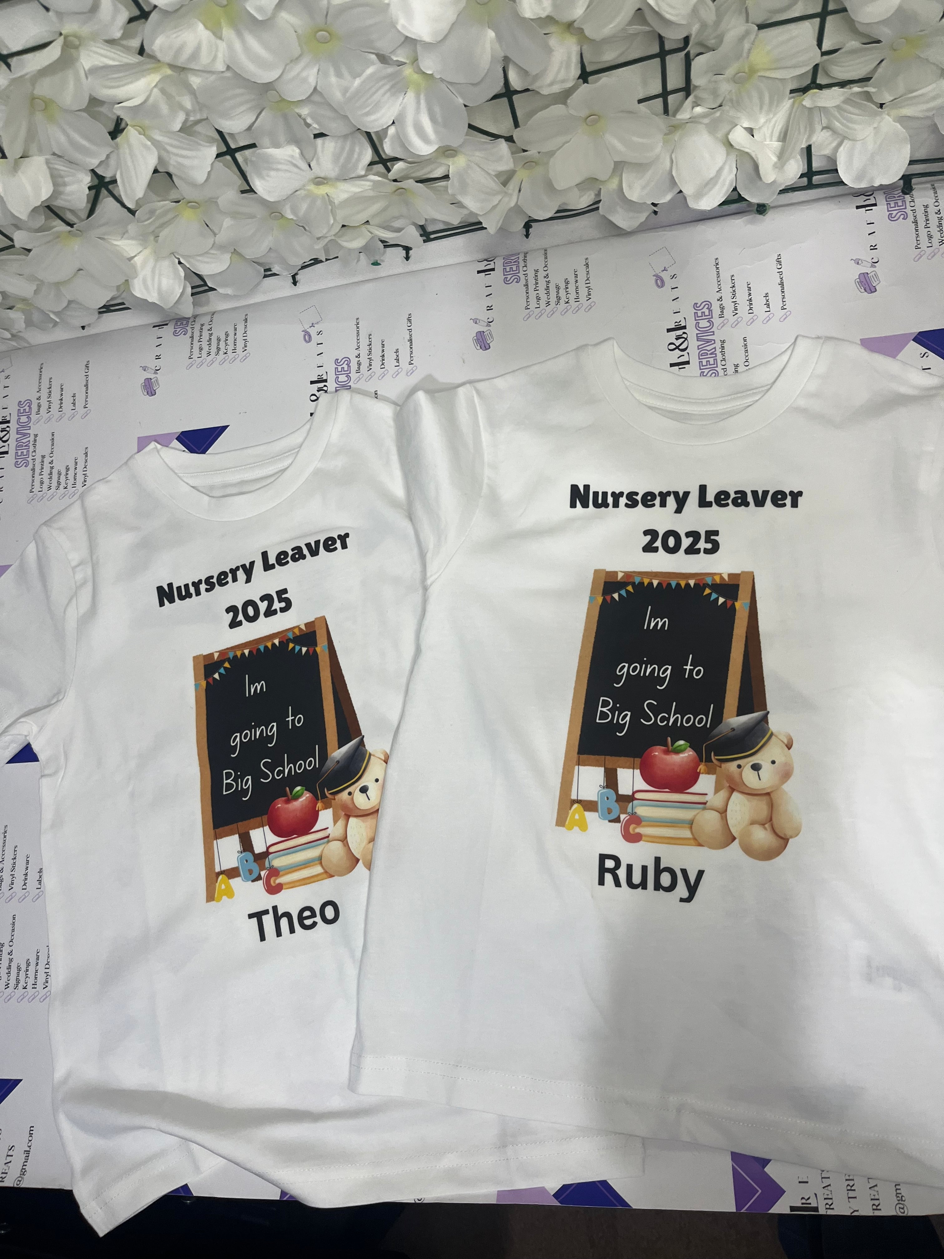 Nursery school leavers tops