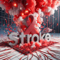Red ribbon Stroke