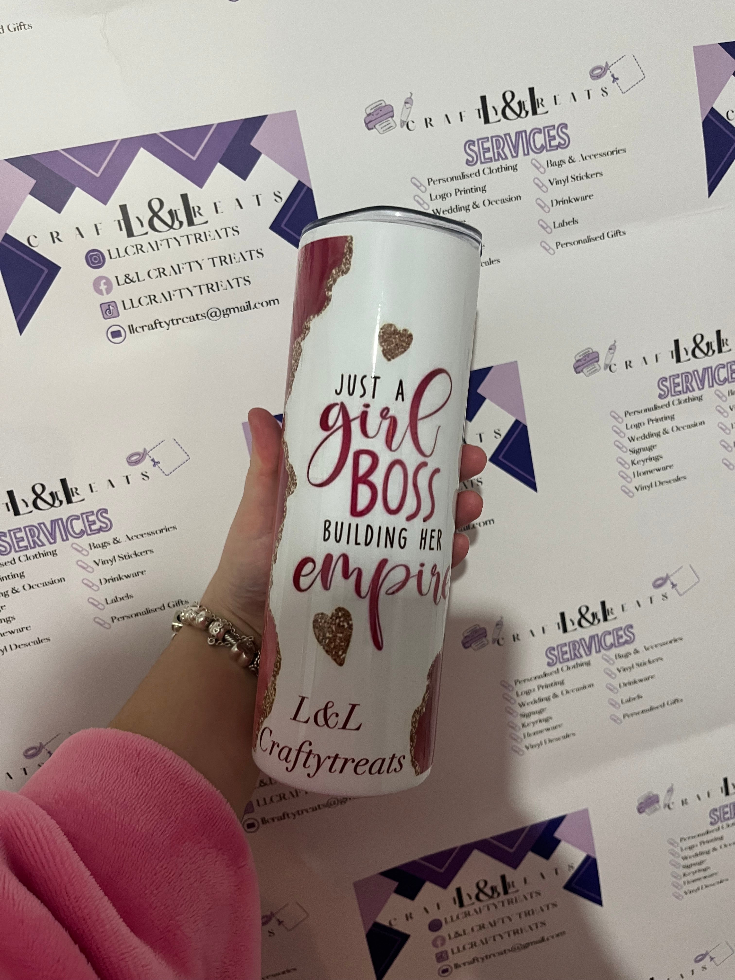 Custom made tumbler