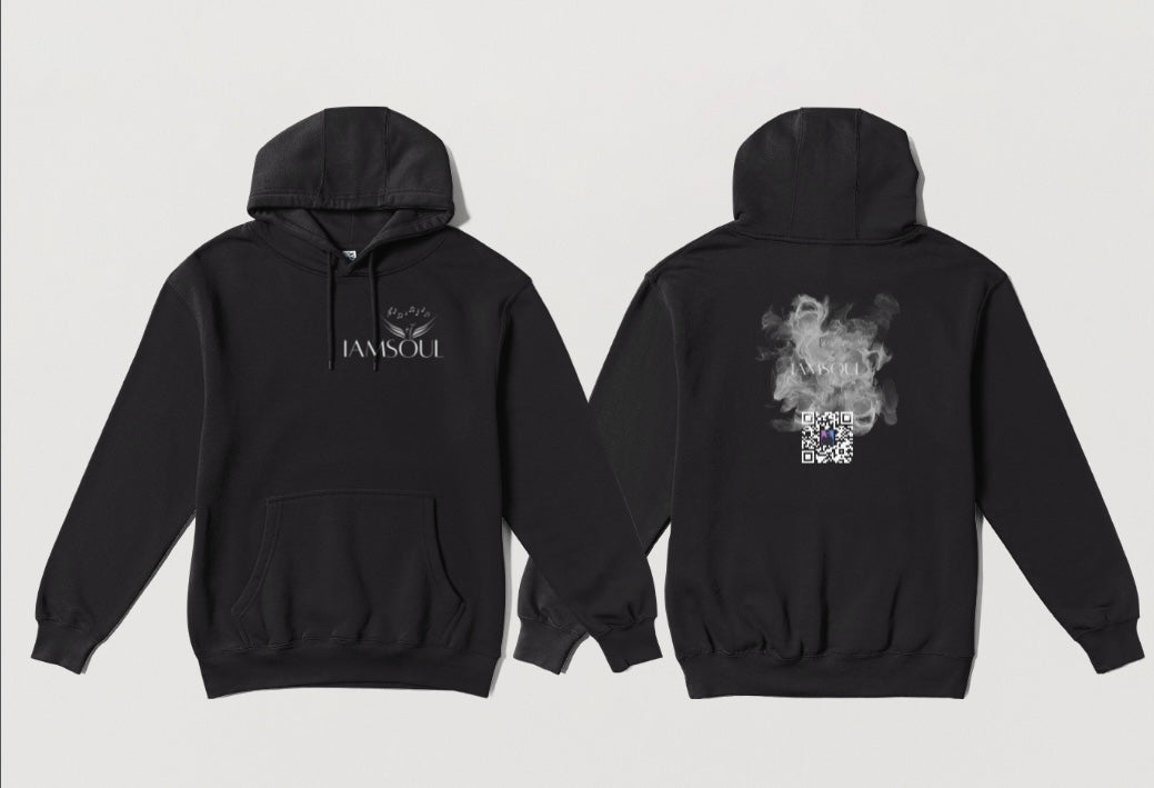 Grey smoke Hoodie Adults