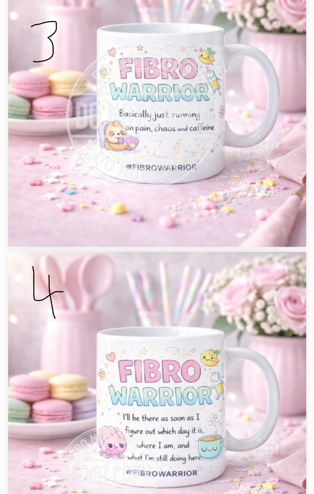 Fibro mugs