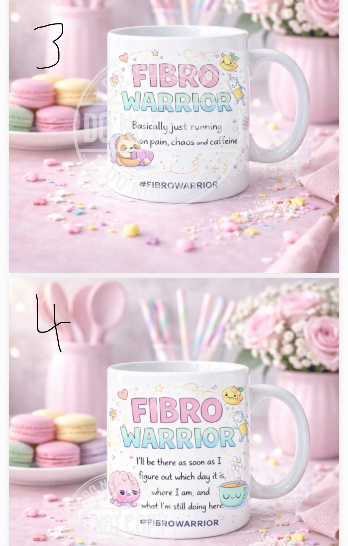 Fibro mugs