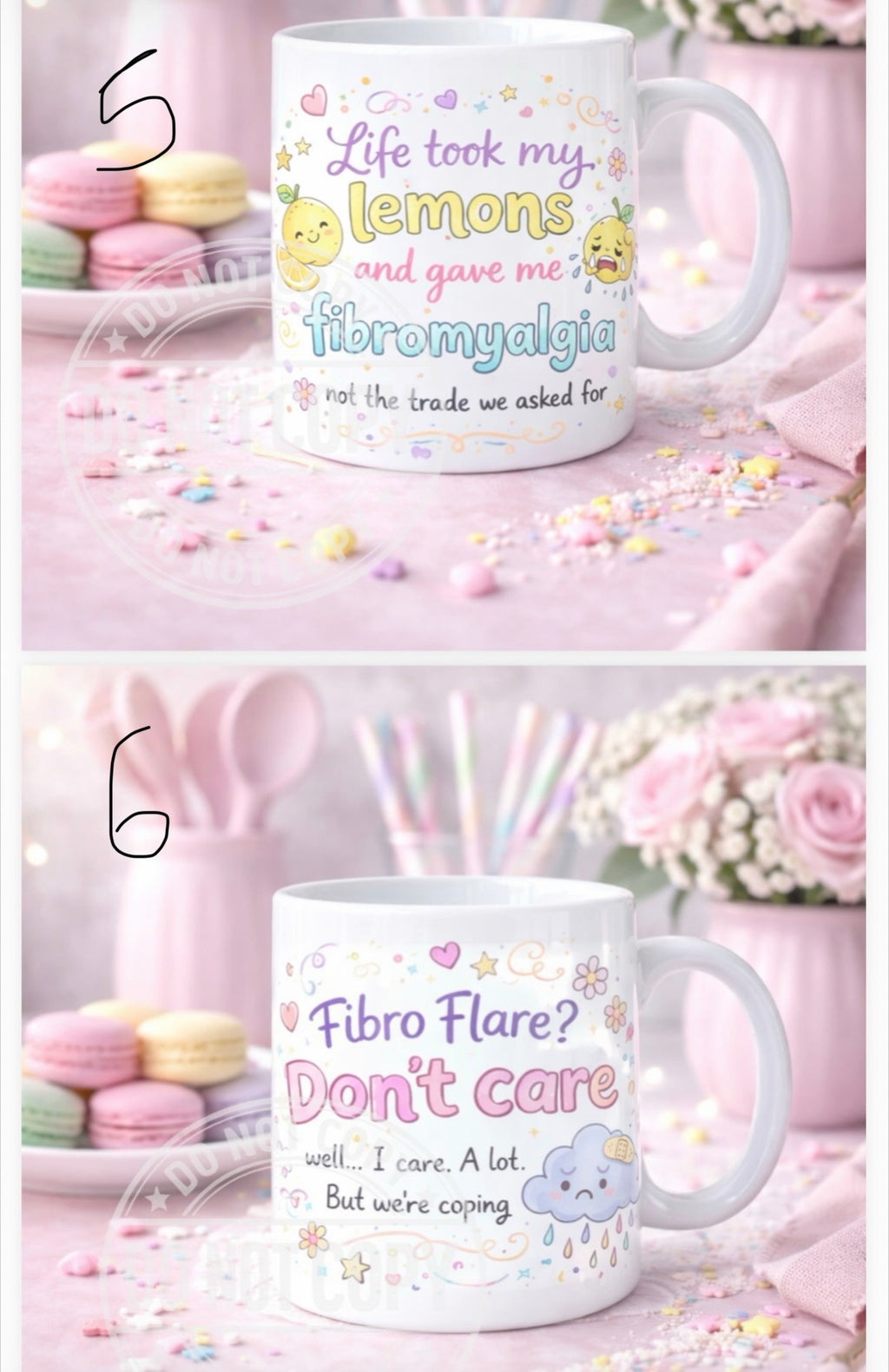 Fibro mugs