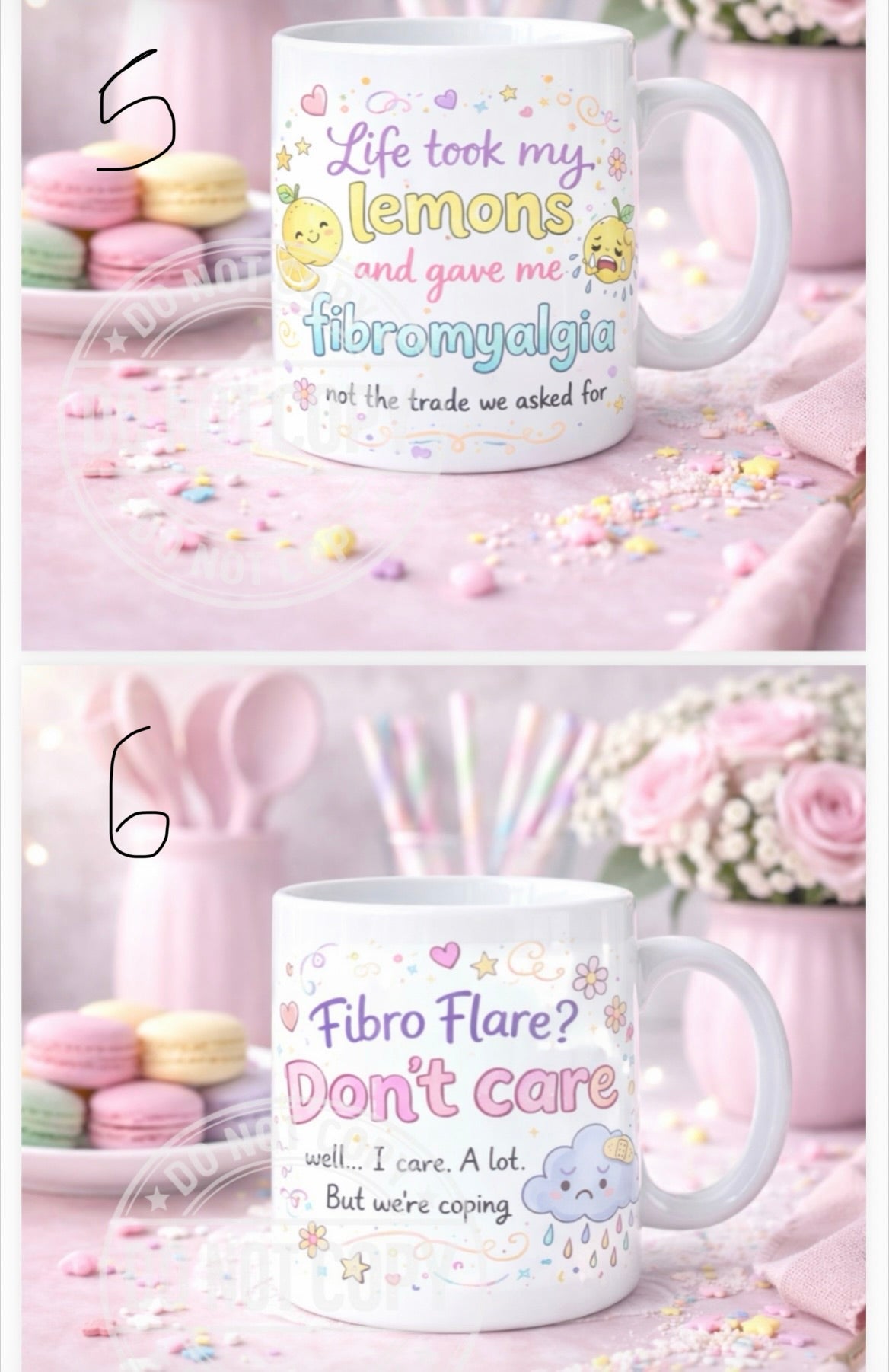 Fibro mugs