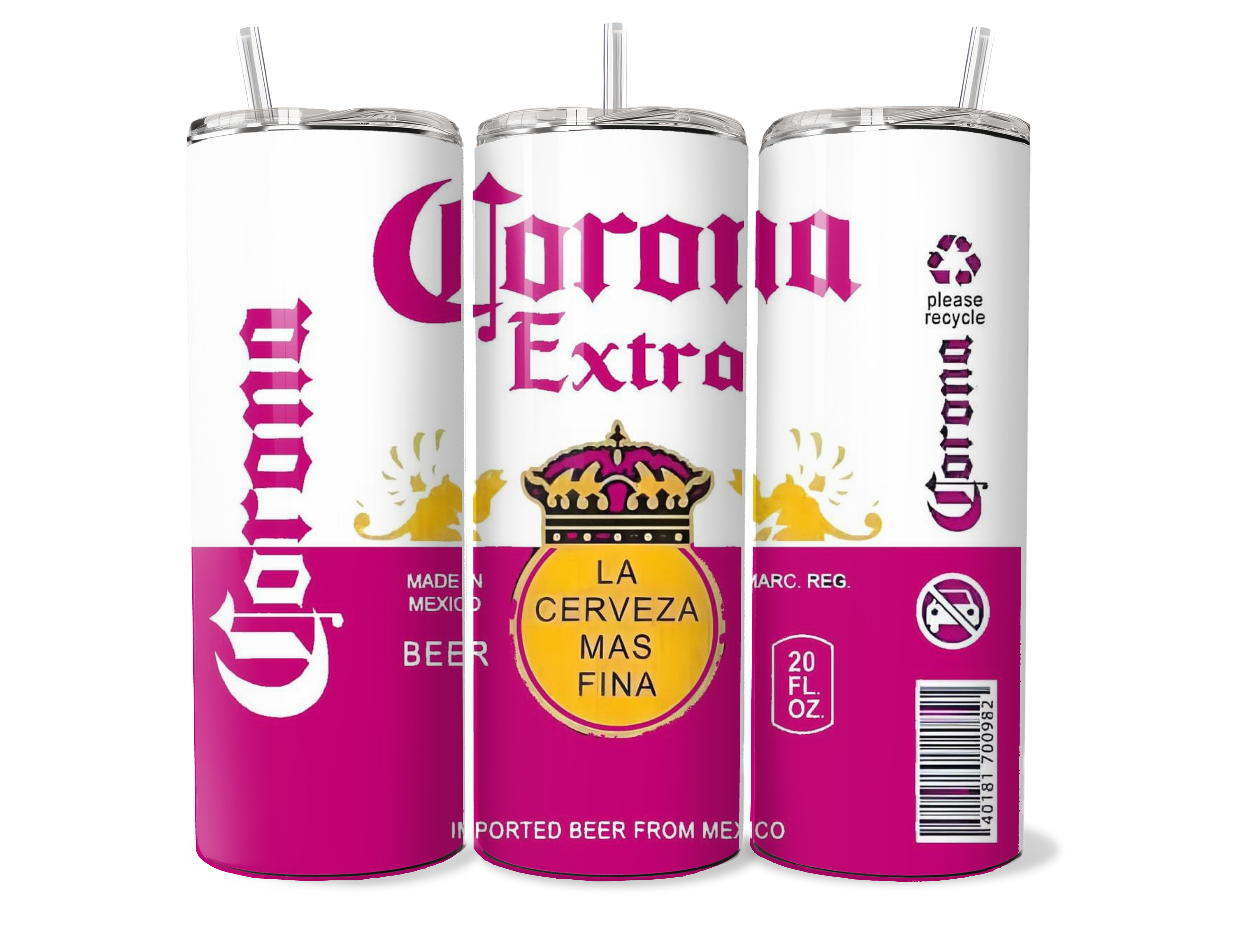 Pink corona