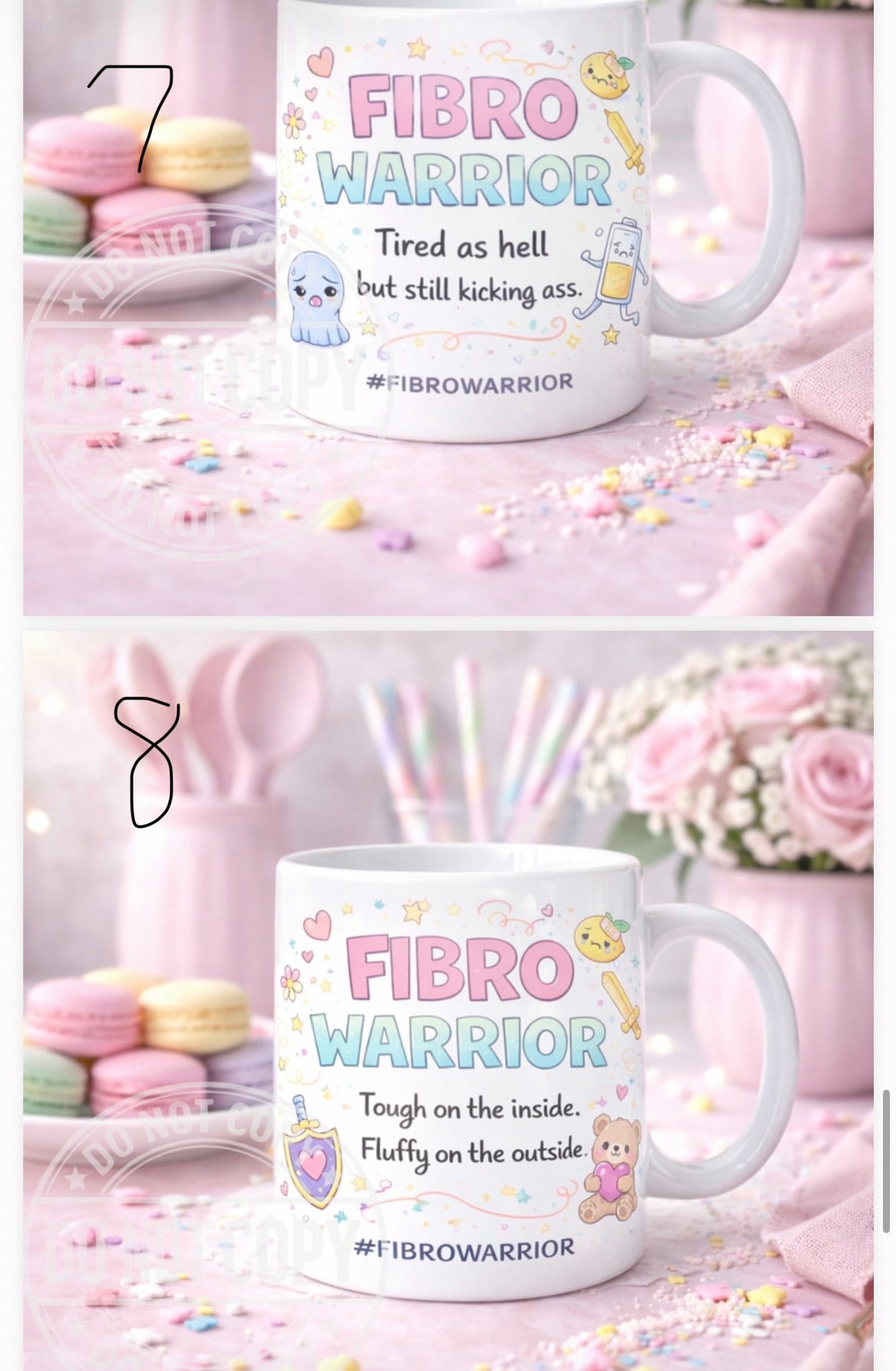 Fibro mugs