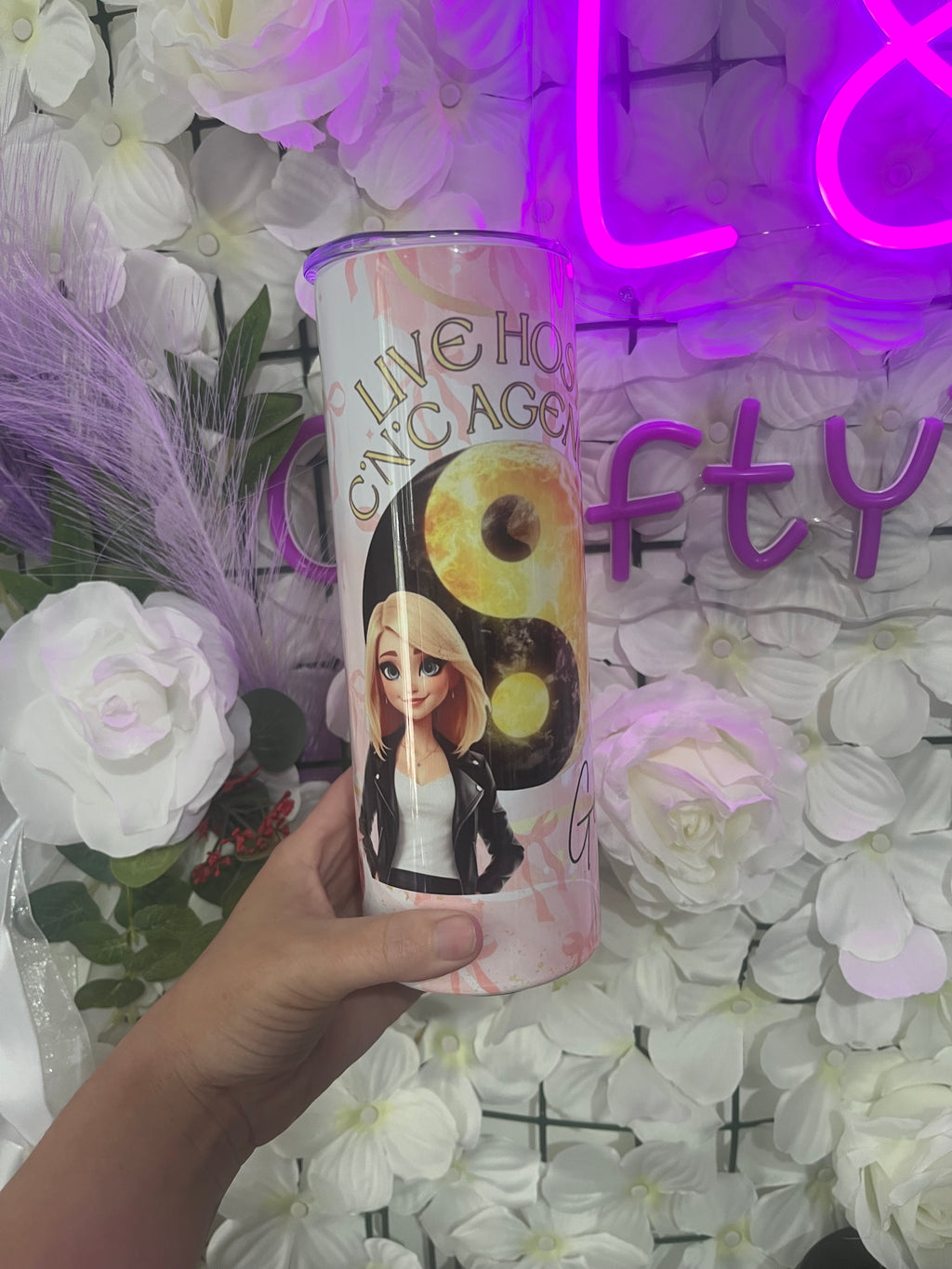 Sub sticker mug & tumbler set