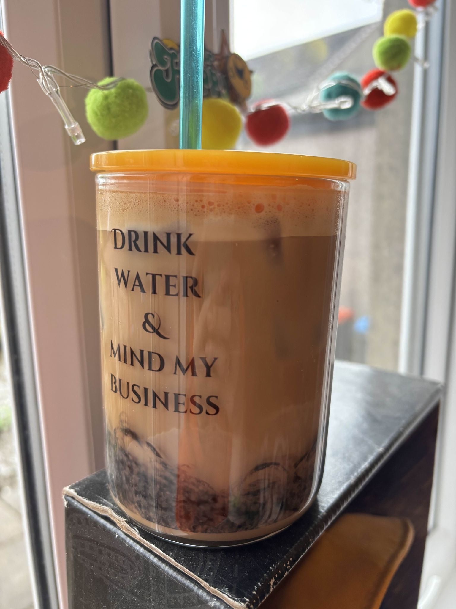 Rue Glass mug