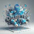 Blue ribbon Diabetes