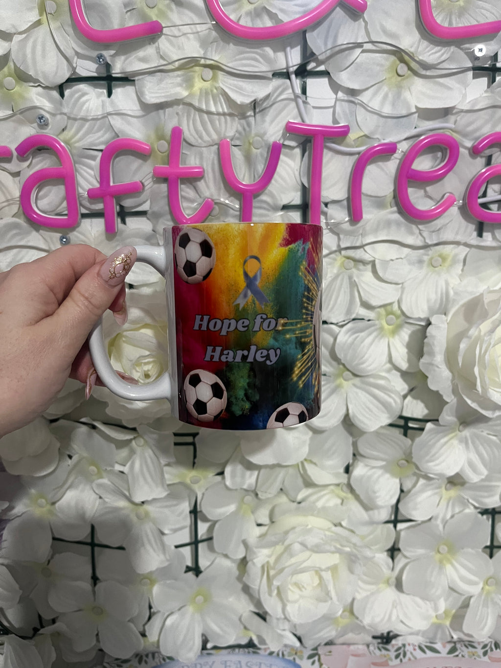 Colour mug hope for Harley