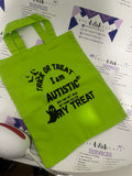 Autism trickle treat bags