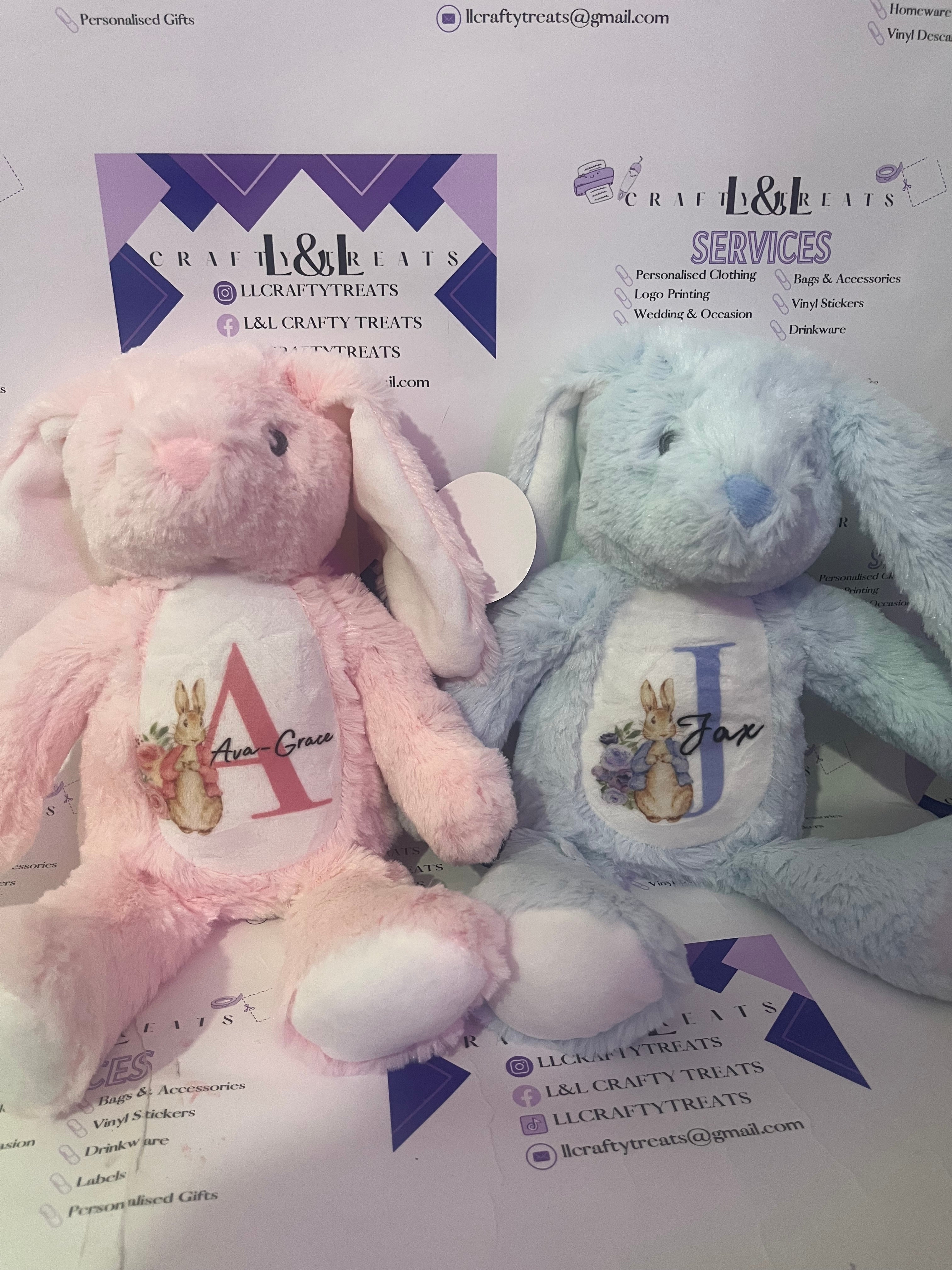 Easter bunny personalised