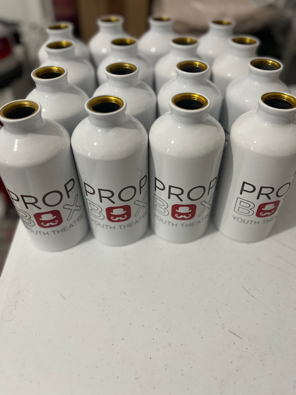 Water bottles with your business logo