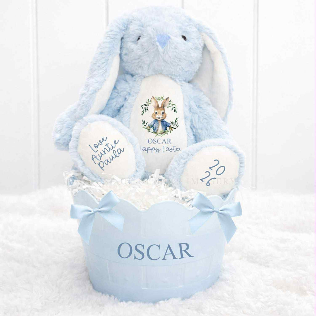 Basket & bunny set