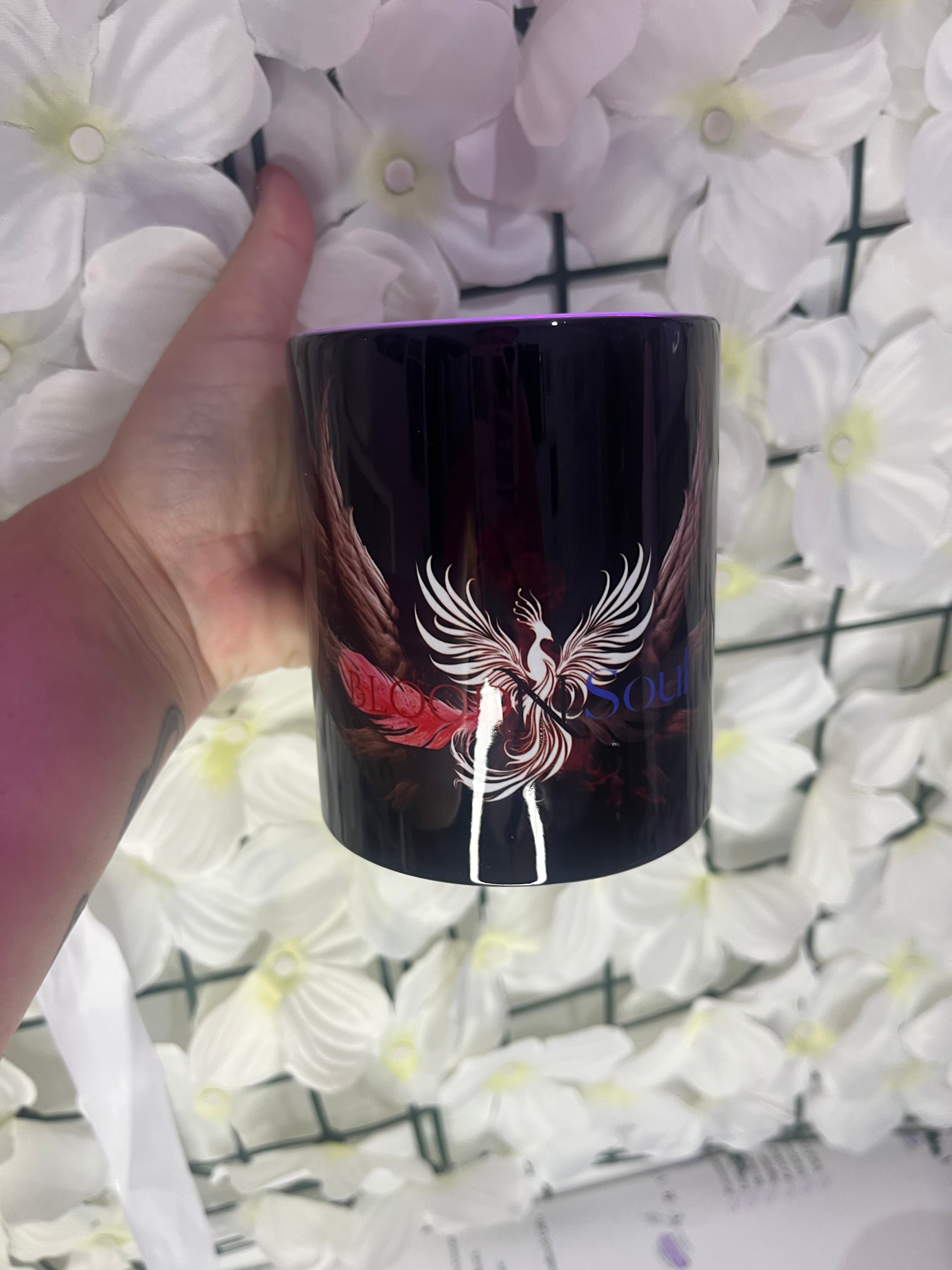 Full black Wing mug