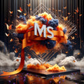 Orange ribbon MS