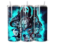 Glow blue Halloween