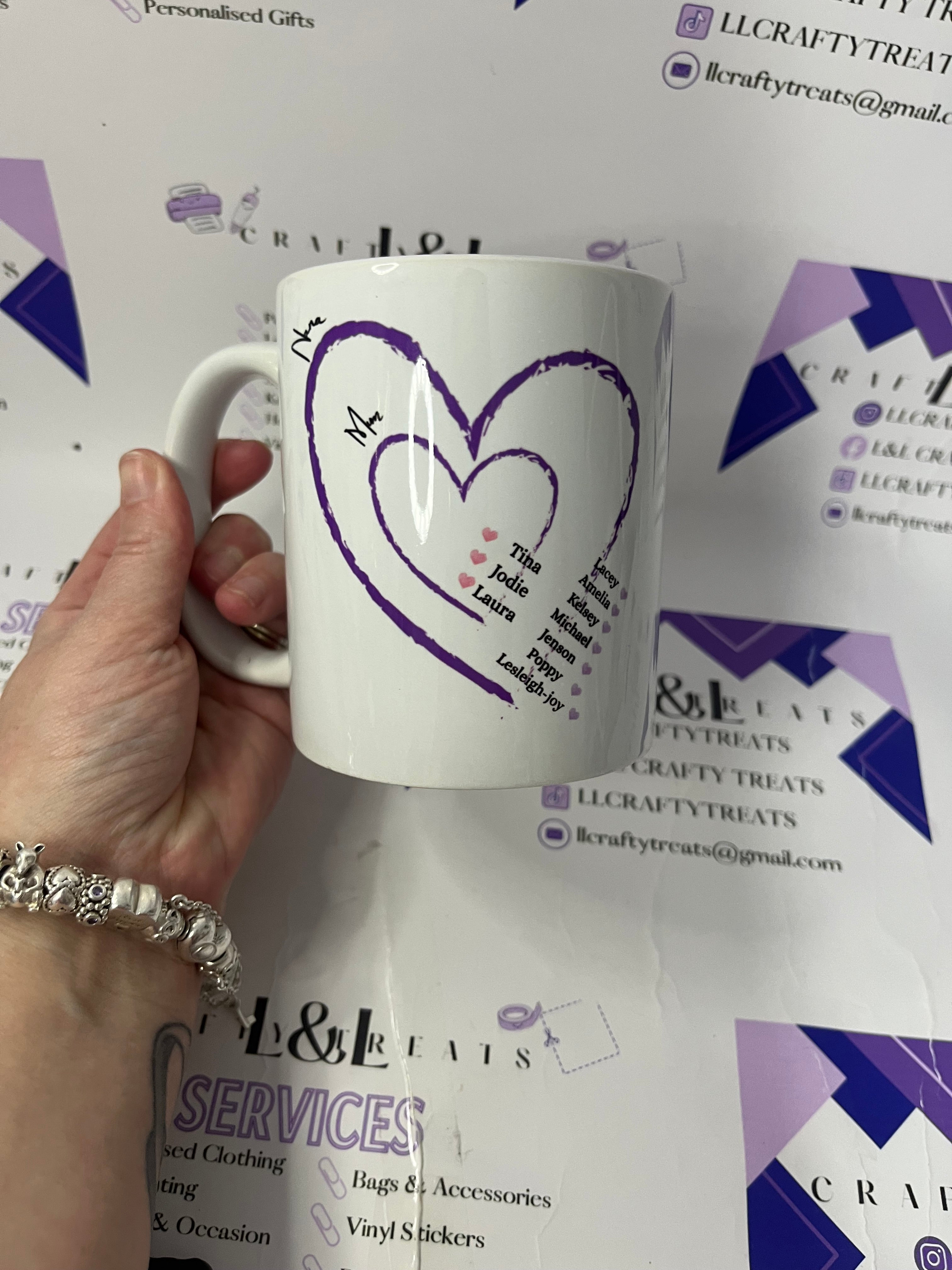 Heart mug