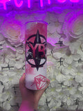 YB pink logo Tumbler