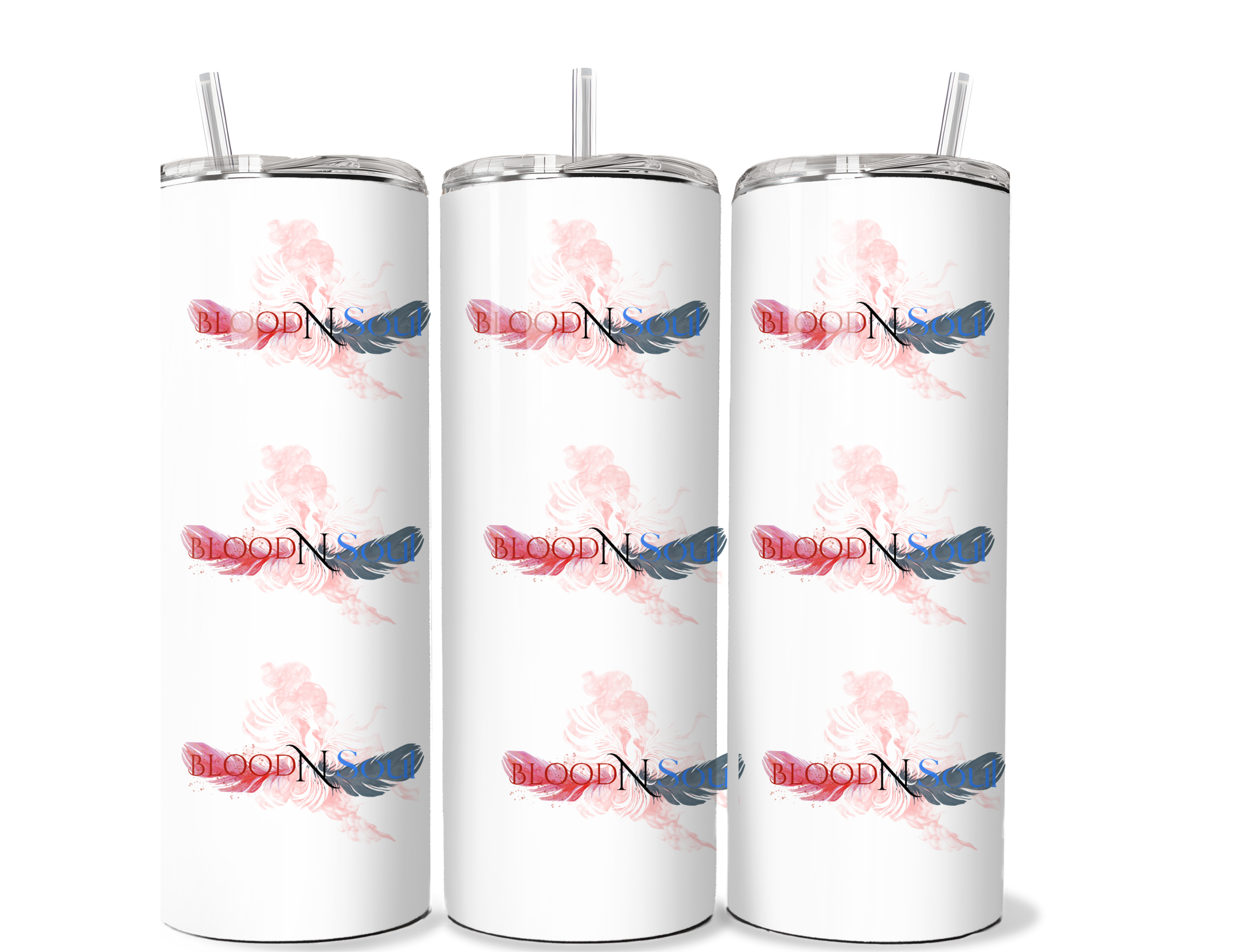 Blood and soul brand tumbler