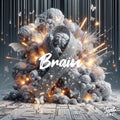 Silver ribbon Brain