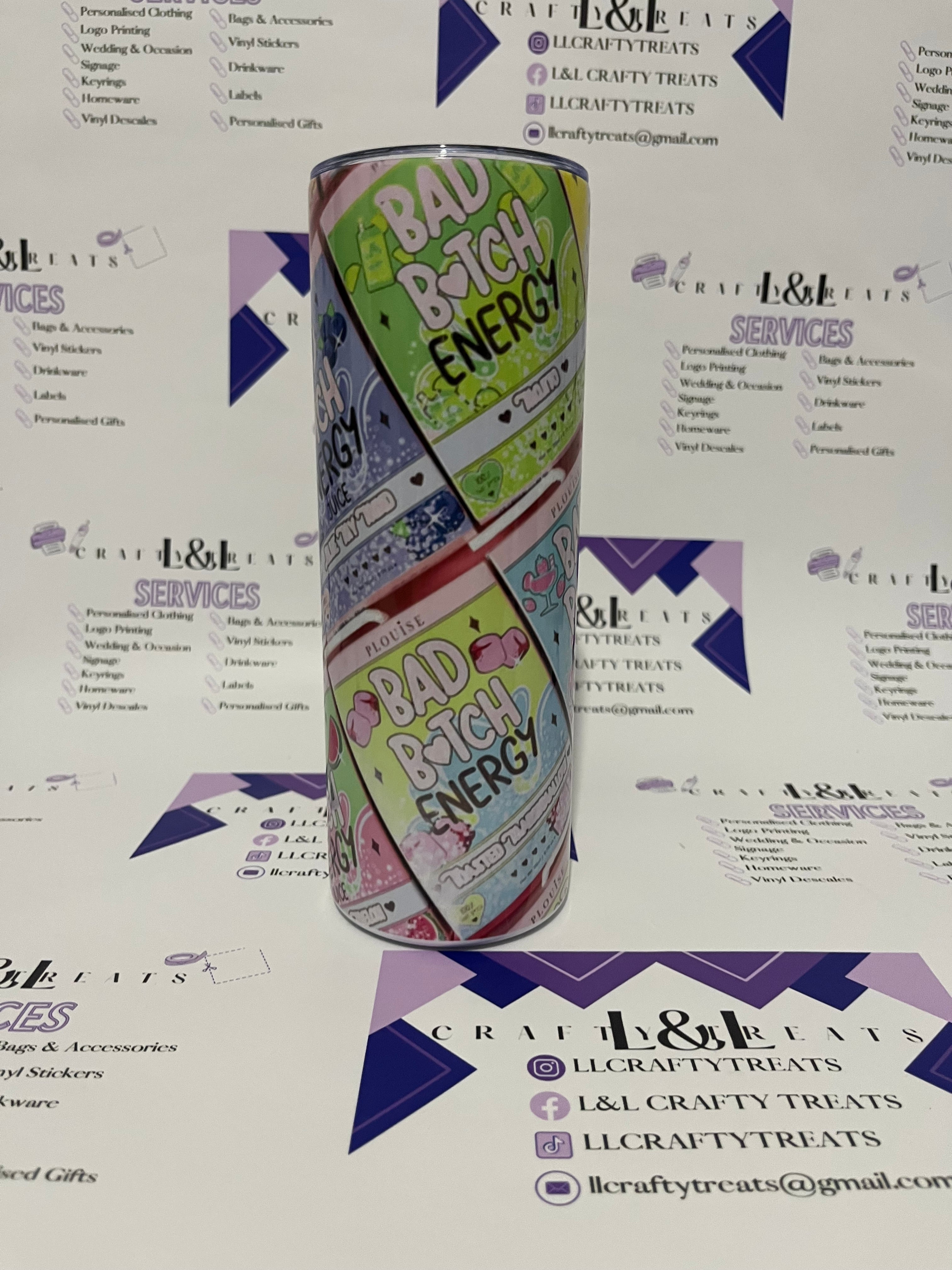 Limited edition bad bitch tumbler