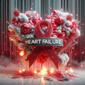 Red ribbon Heart failure
