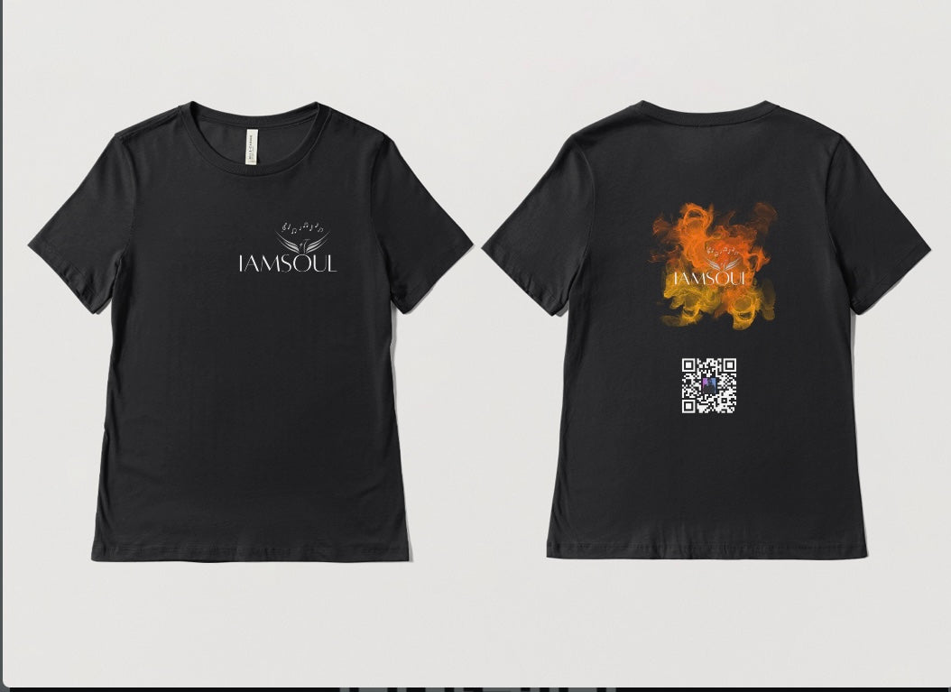 Iamsoul smoke orange tshirt kids