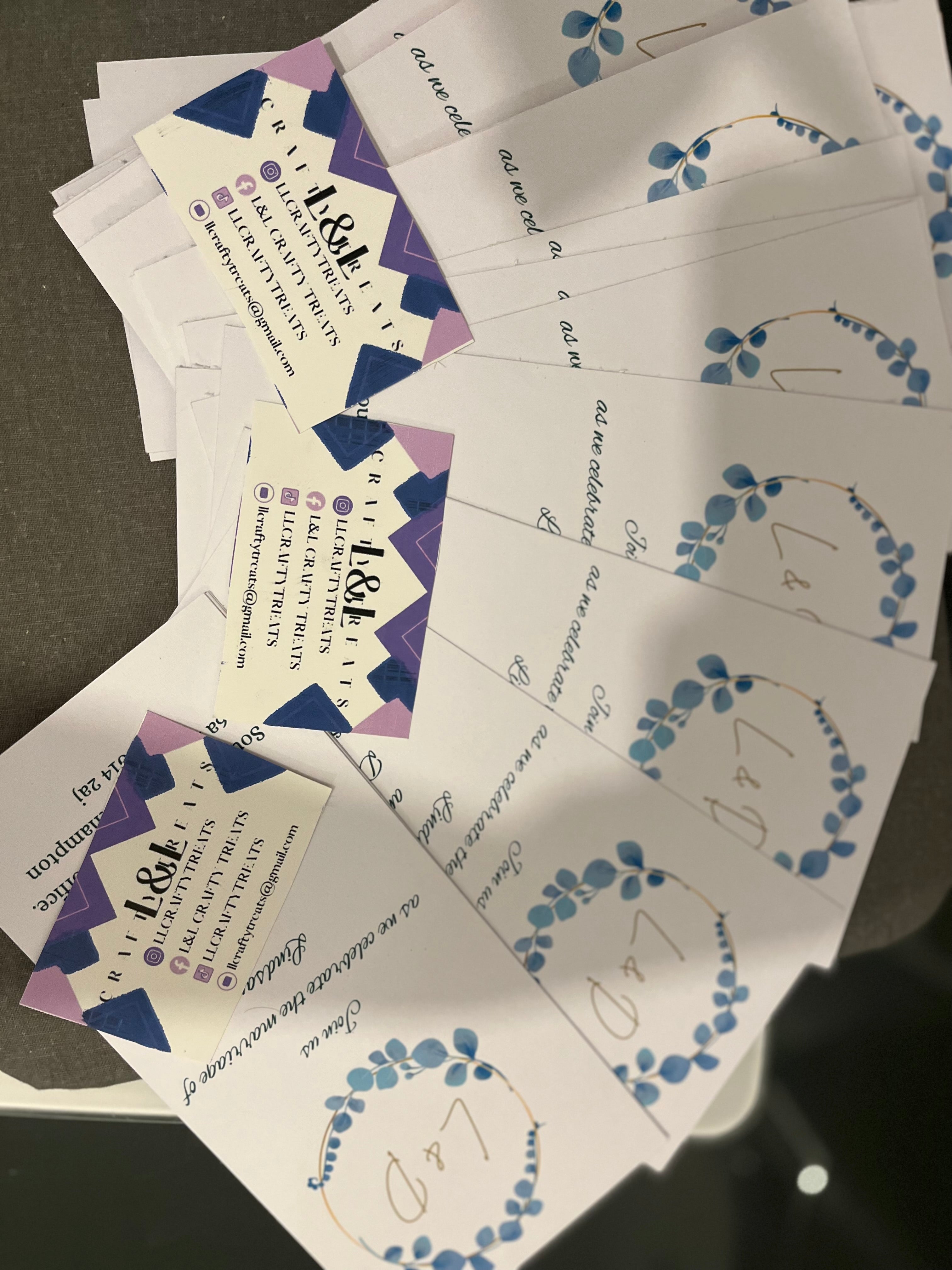 Wedding invitations