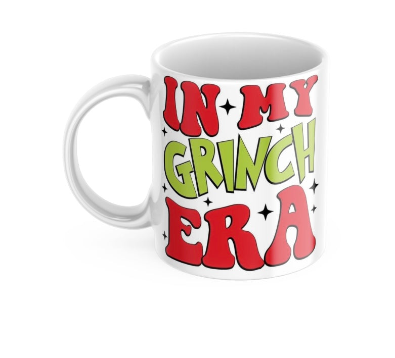In my grinch era mug