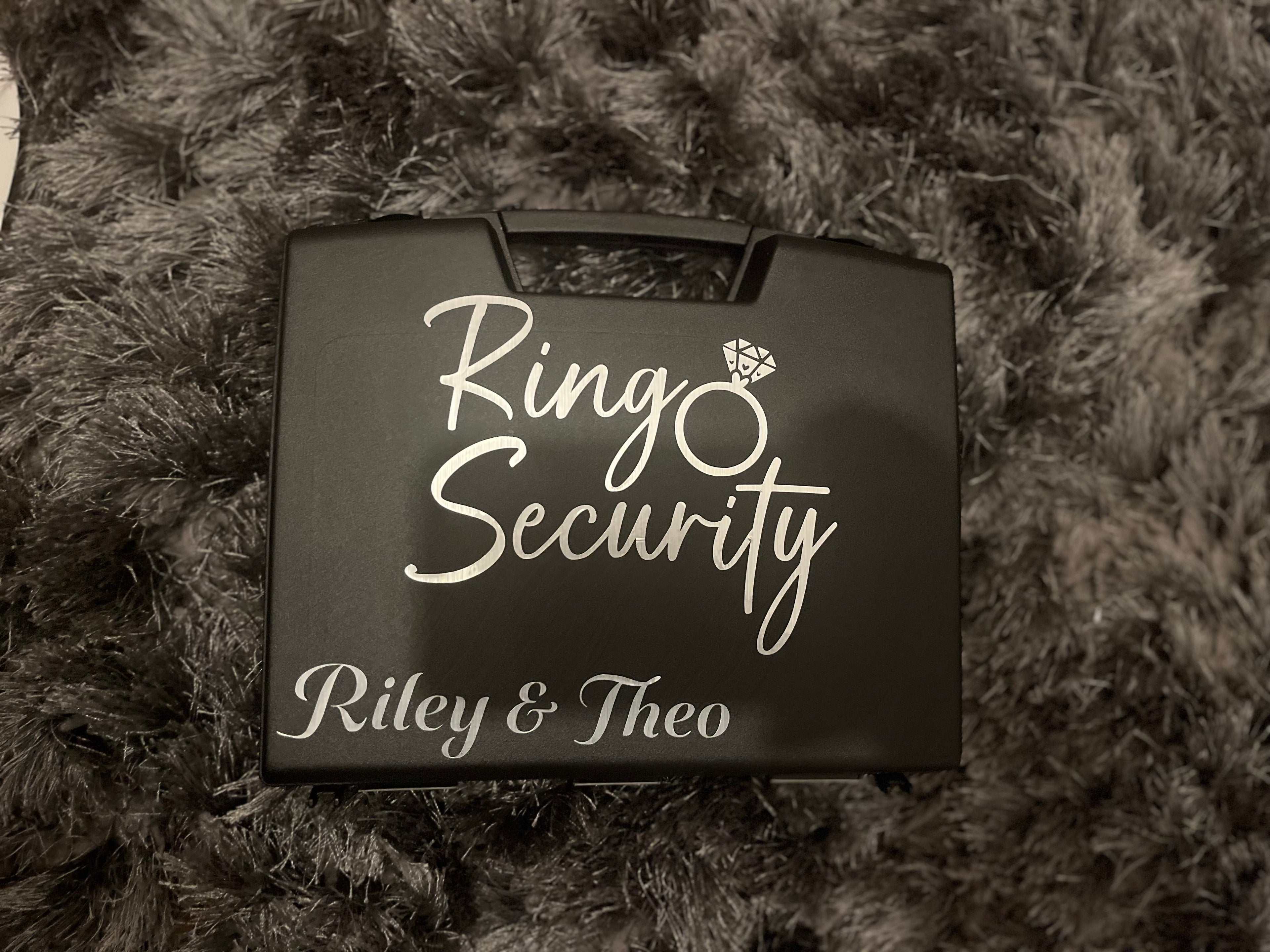 Security ring case & set