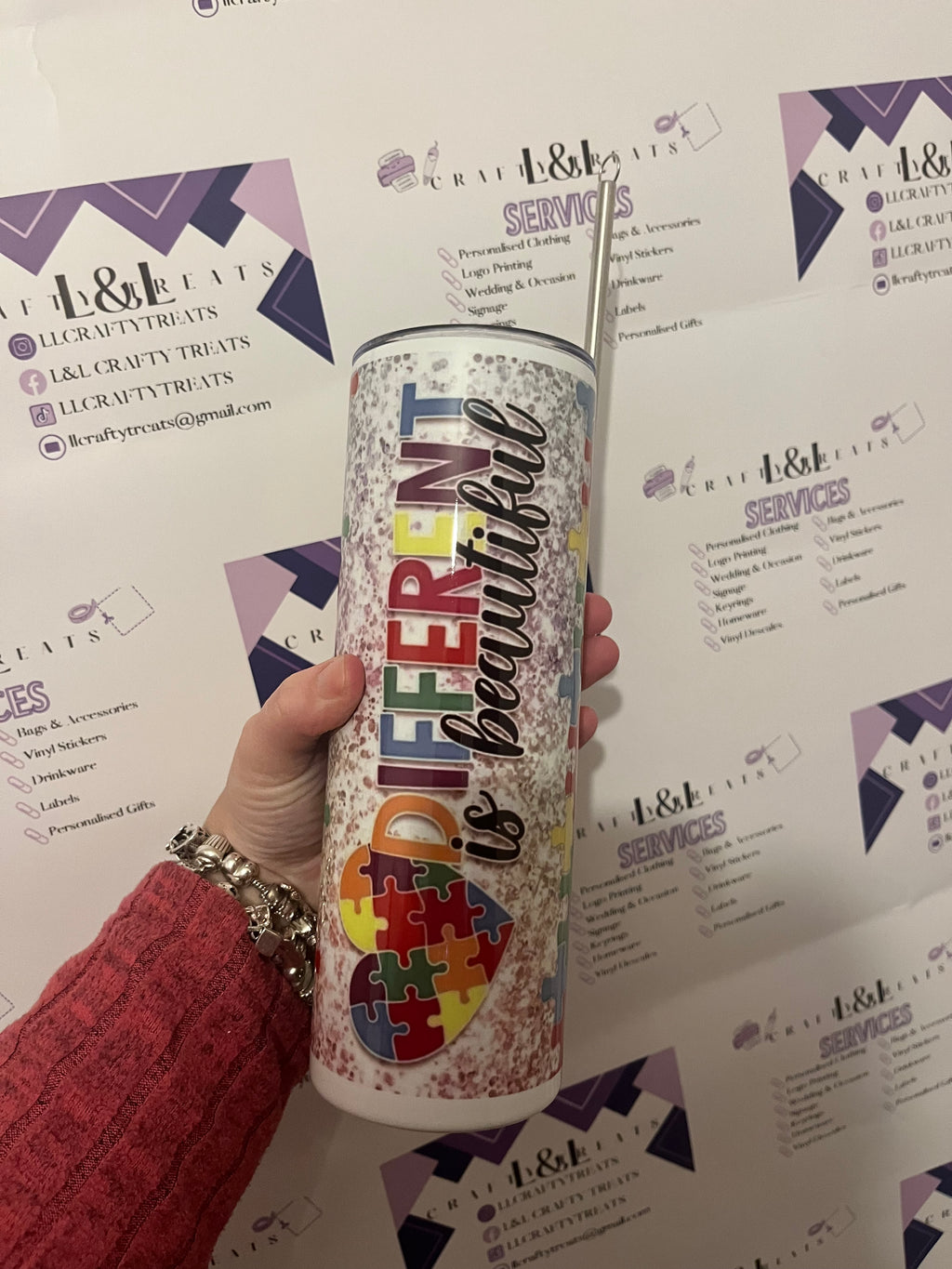 Autism 20oz tumbler