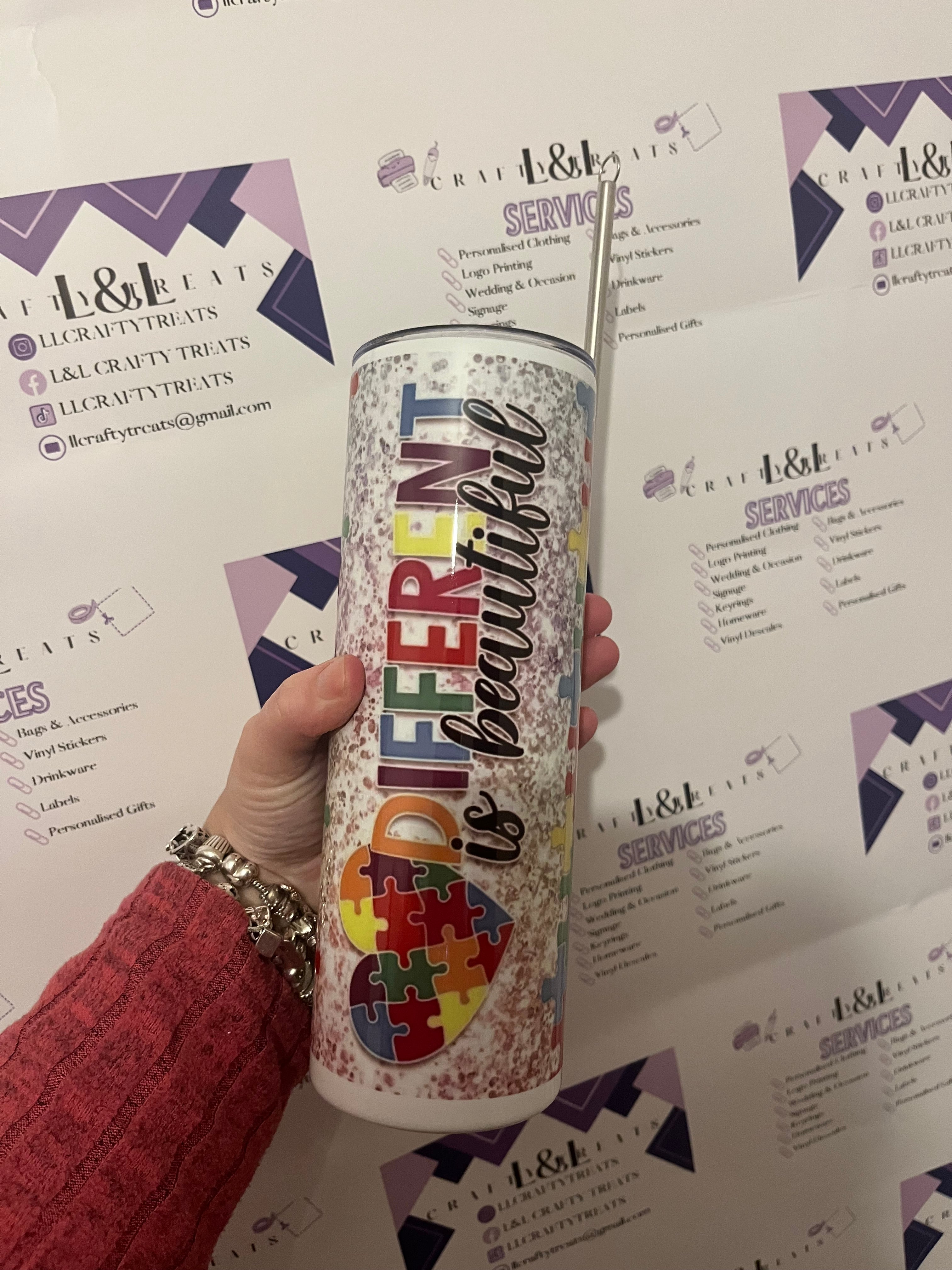Autism 20oz tumbler