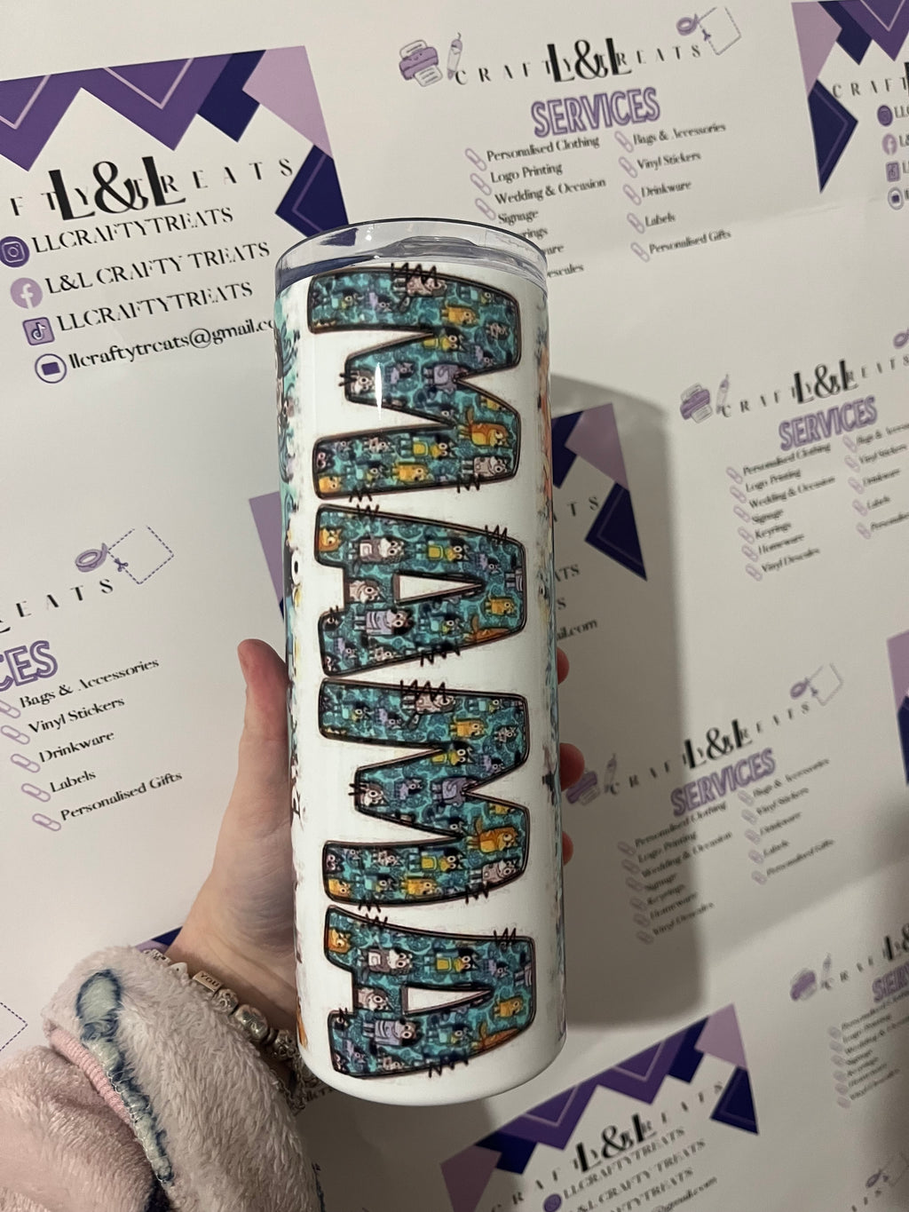 Bluy Mumma tumbler