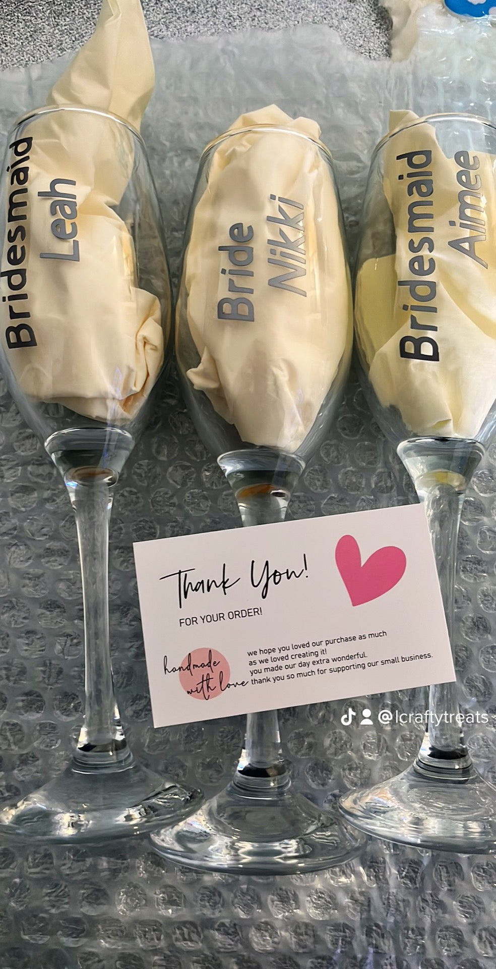 Champagne flutes