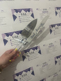 Personalised cake knife set