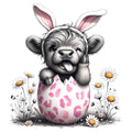 Highland cow Easter