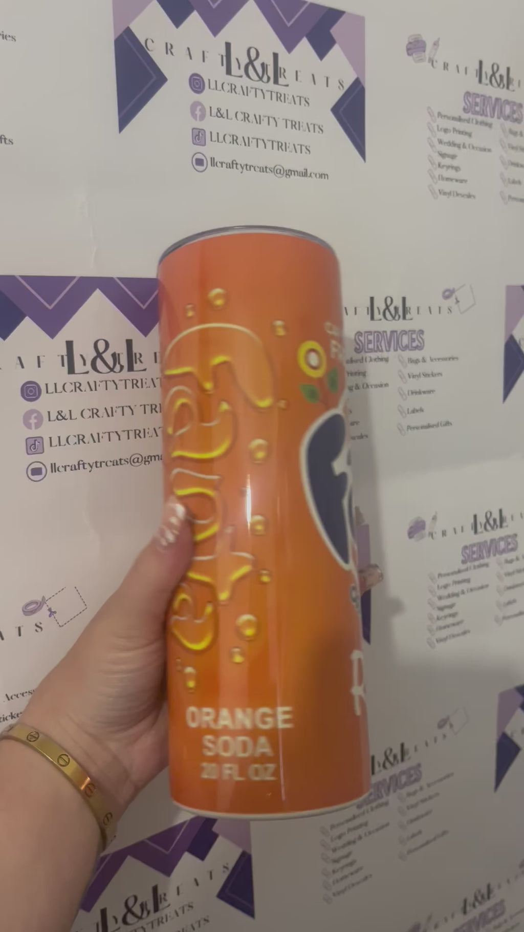 Fanta fans tumbler