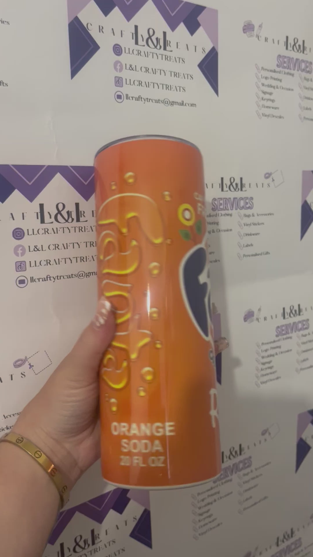 Fanta fans tumbler